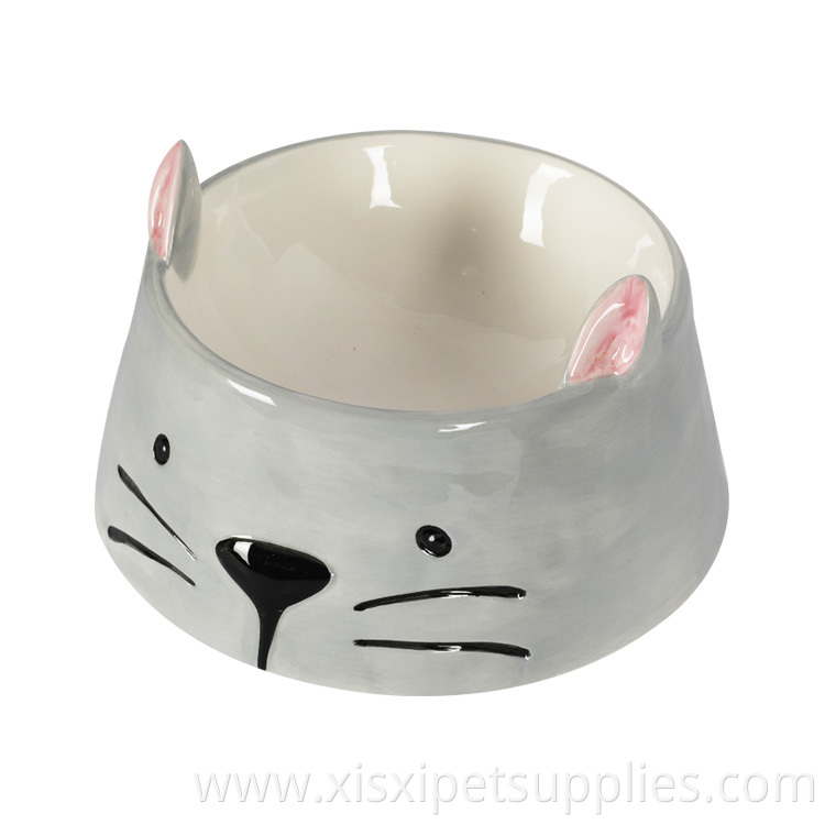 Newest Style Cheap Ceramic Pet Food and Water Bowls